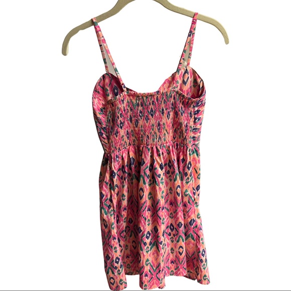 Roxy Shore Thing Zip Front Sundress XS - Picture 3 of 5